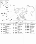 Gear Cover Governor Crank Diagram and Parts List for 580447-0333-E2  Briggs and Stratton Engine